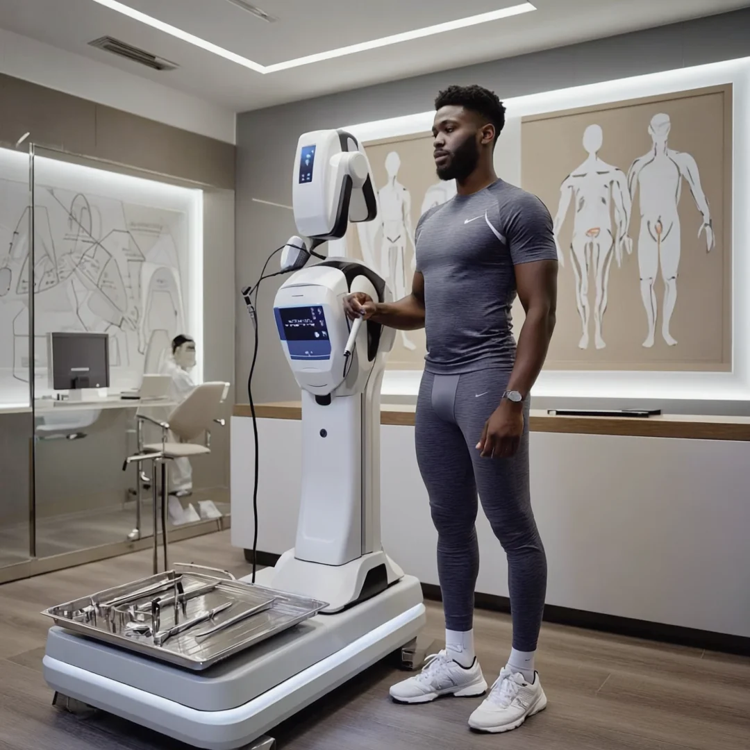 Modern chiropractic clinic with advanced treatment technology