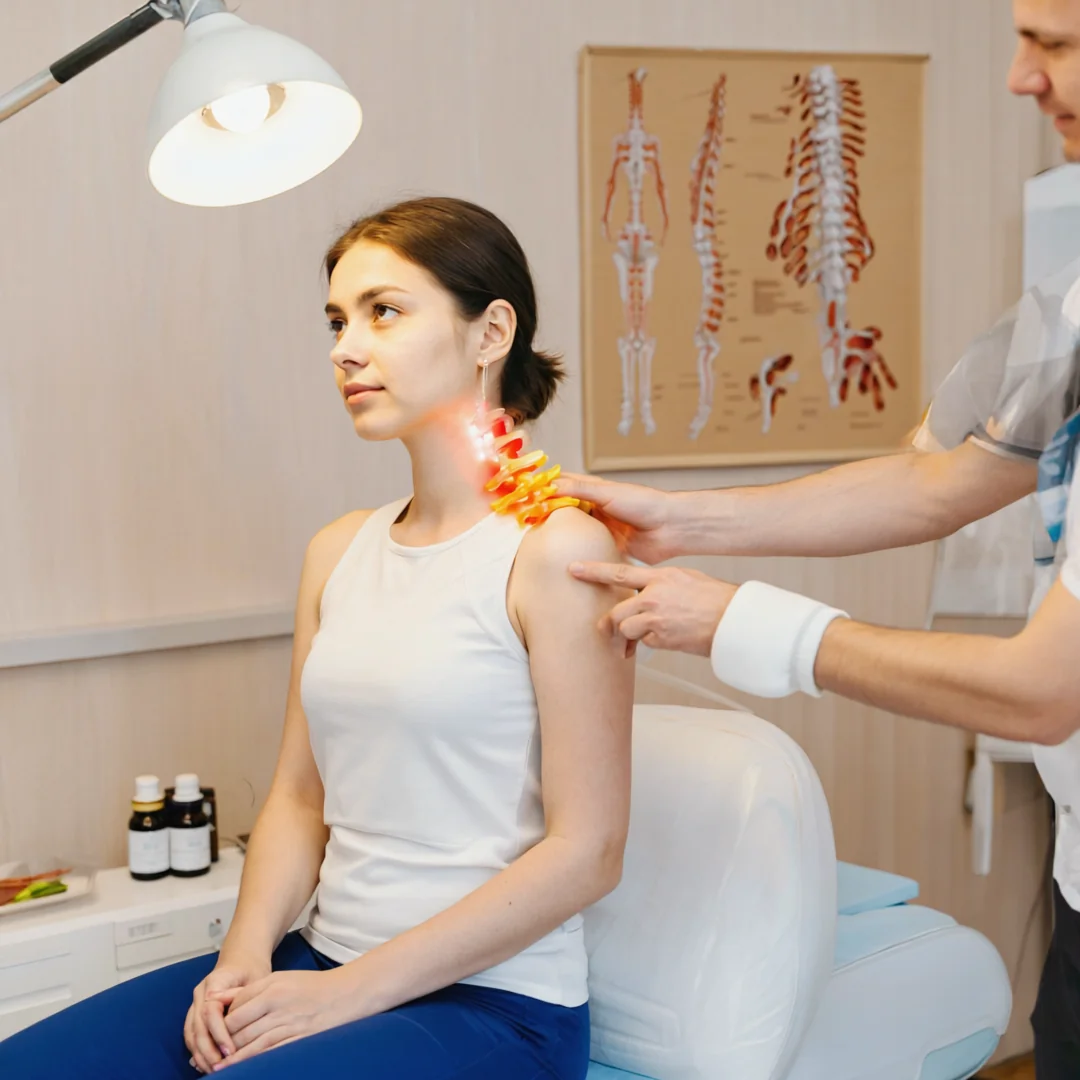 Chiropractic for vertigo: gentle neck adjustment to help balance and dizziness